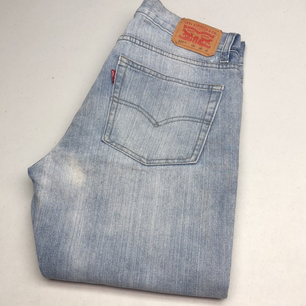 LEVI 527 HIGH-RISE BOOTCUT JEANS 12/32x27 ⭐️